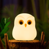 Animal Night Light Set: Cat, Owl, and Teddy Bear